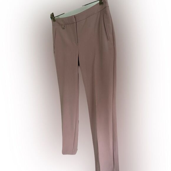 Adrianna Papell Millennium Kate Fit Trousers, Light Mauve, Size 8, EUC - Picture 3 of 10